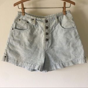 Light Wash Denim Shorts